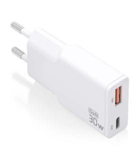 CARGADOR DE PARED GAN AISENS ASCH-30W2P046-W  1XUSB TIPO-C 1XUSB  30W  BLANCO
