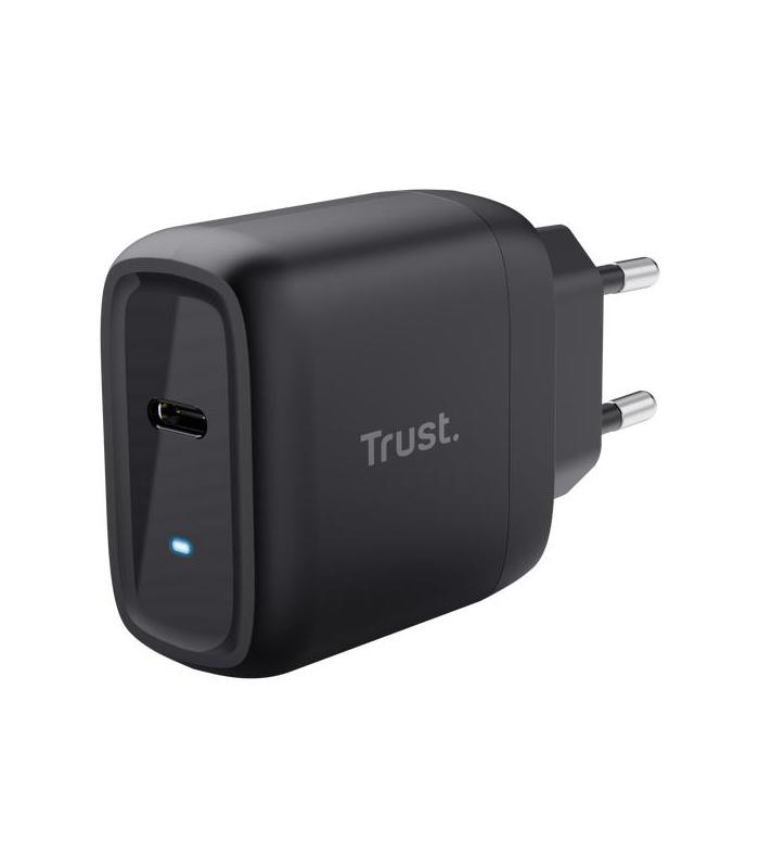 CARGADOR DE PARED GAN TRUST MAXO 45W  1XUSB TIPO-C  45W