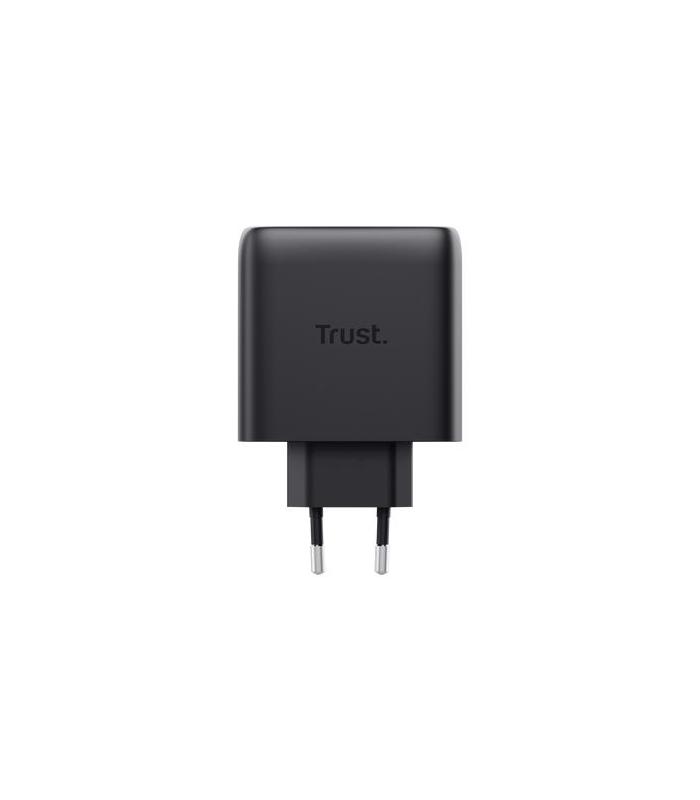 CARGADOR DE PARED GAN TRUST MAXO 65W  1XUSB TIPO-C  INCLUYECABLE USB TIPO-C  65W
