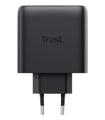 CARGADOR DE PARED GAN TRUST MAXO 65W  1XUSB TIPO-C  INCLUYECABLE USB TIPO-C  65W