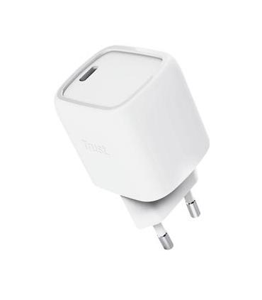 CARGADOR DE PARED GAN TRUST MAXO 30W  1XUSB TIPO-C  30W