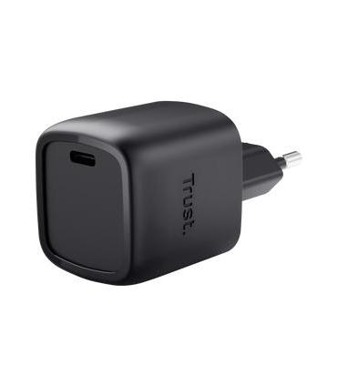 CARGADOR DE PARED GAN TRUST MAXO 30W  1XUSB TIPO-C  30W