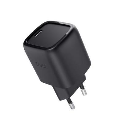 CARGADOR DE PARED GAN TRUST MAXO 30W  1XUSB TIPO-C  30W