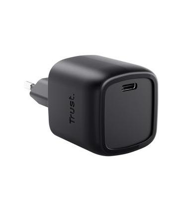 CARGADOR DE PARED GAN TRUST MAXO 30W  1XUSB TIPO-C  30W