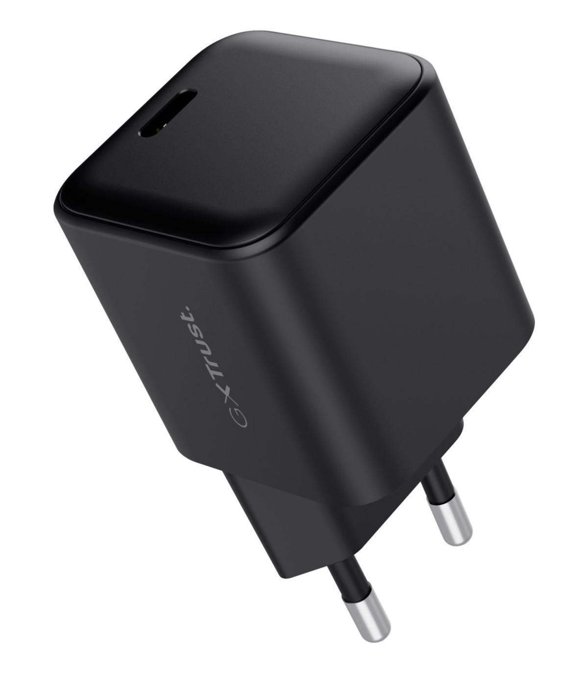 CARGADOR DE PARED GAN TRUST GAMING GXT 1258 SWITCH 2  1XUSBTIPO-C  INCLUYE CABLE