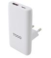 CARGADOR DE PARED UNIVERSAL GAN PARA VIAJE TOOQTQWC-GANSL65W1A1C/ 1XUSB TIPO-C/