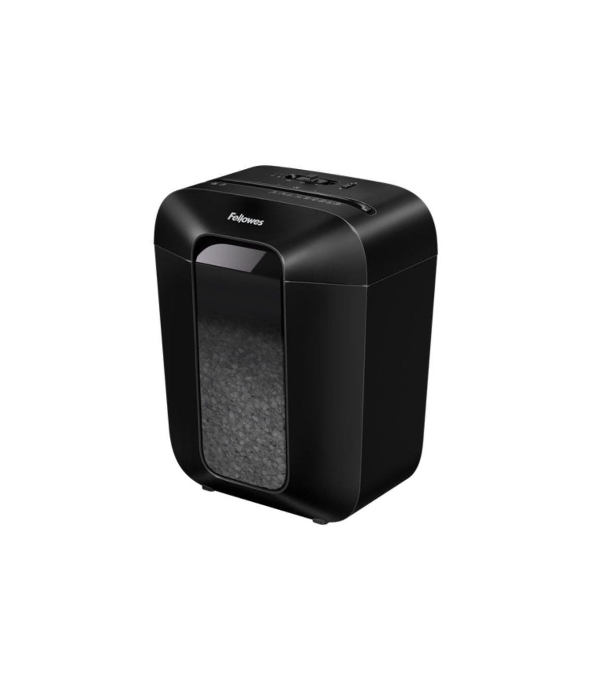Destructora Fellowes LX41/ Minicorte de 4 x 12mm/ Negra