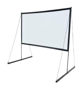 Pantalla de Proyeccin Porttil Approx appPB150A/ 326 x 184cm