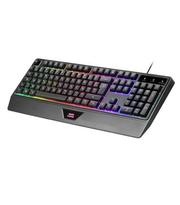 Pack Gaming Mars Gaming MCP124  Teclado H-MECH  + Ratn Ptico + Alfombrilla  Negro