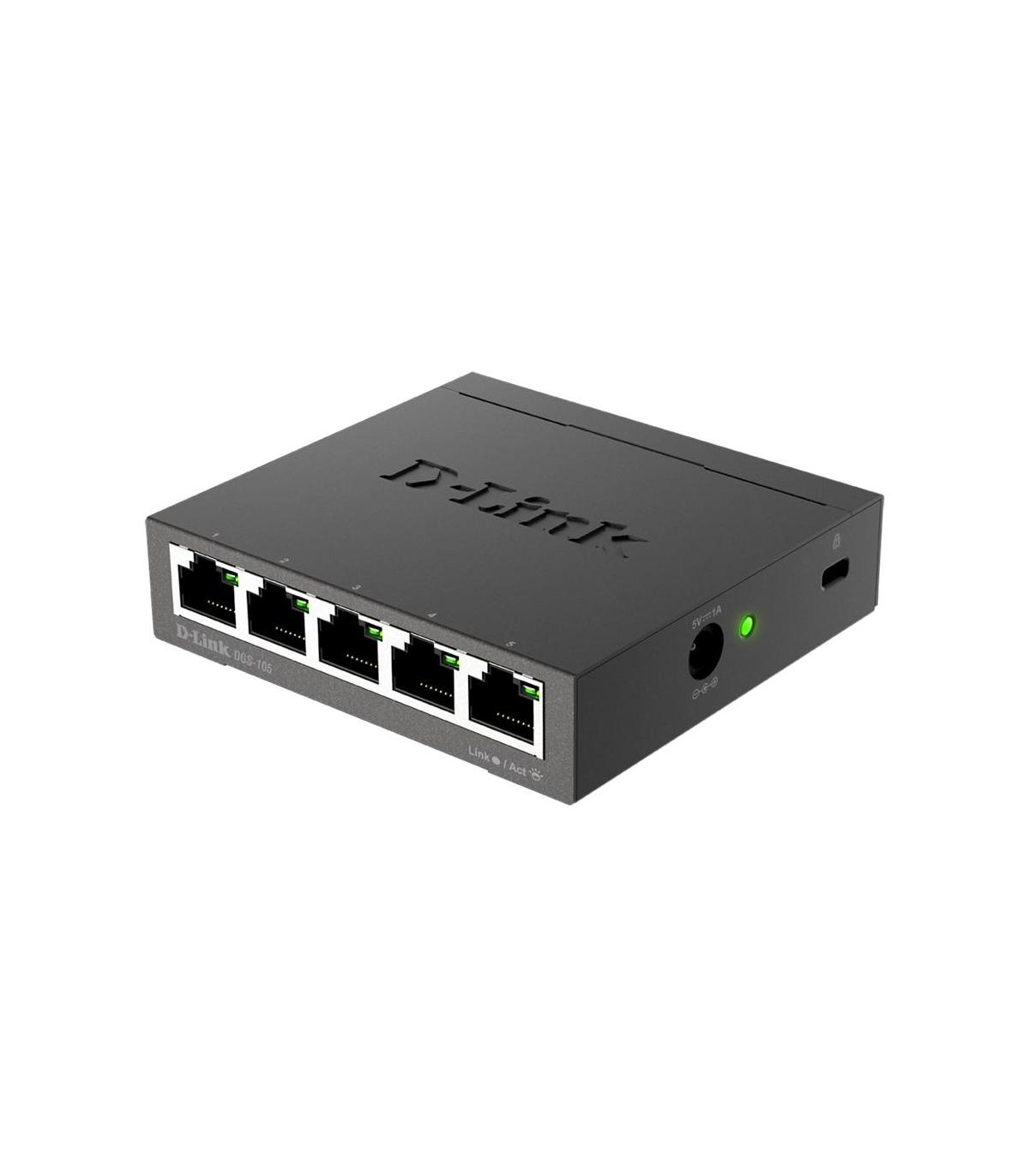 D-Link DGS-105 Switch 5xGB Metal