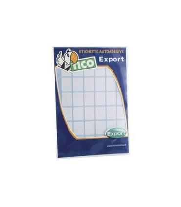 PAQUETE 10 HOJAS ETIQUETAS BLANCAS EN SOBRE-118X70 MM TICO E-11870