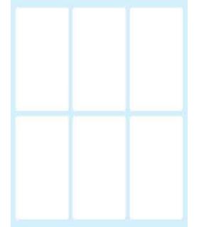 PAQUETE 10 HOJAS ETIQUETAS BLANCAS EN SOBRE-74X38 MM TICO E-7438