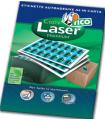 CAJA 100 HOJAS ETIQUETAS BLANCAS SIN MRGENES-LSER/LSER DE COLOR/INYECCIN DE TINTA/FOTOCOPIADORAS-105X148 MM TICO LP4W-105148