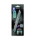 BLISTER CON 2 LPICES DE GRAFITO NORIX HB, AFILALPICES Y GOMA TURQUESA STAEDTLER 181 SBK2-3