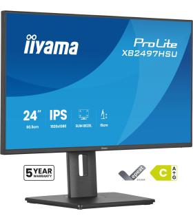 MONITOR IIYAMA PANTALLA PARA PC 60,5 CM (23,8") 1920 X 1080 PIXELES FULL HD LED PANEL IPS ERGONMICO HDMI DISPLAYPORT USB