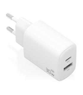 CARGADOR DE PARED GAN AISENS A110-0977  1XUSB TIPO-C  1XUSB 30W  BLANCO