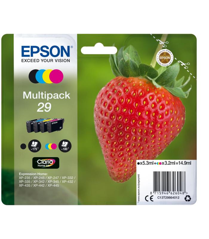 PACK DE CARTUCHOS 4 COLORES (CMYK) EPSON 29