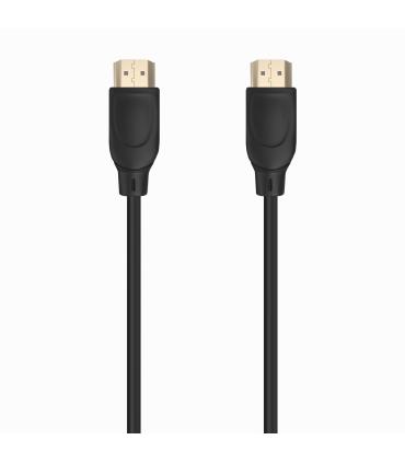 CABLE HDMI AISENS V2.0 PREMIUM 4K60HZ 18GBPS A M-A M 0.5M NEGRO