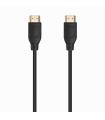 CABLE HDMI AISENS V2.0 PREMIUM 4K60HZ 18GBPS A M-A M 0.5M NEGRO