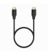 CABLE HDMI AISENS V2.0 PREMIUM 4K60HZ 18GBPS A M-A M 0.5M NEGRO