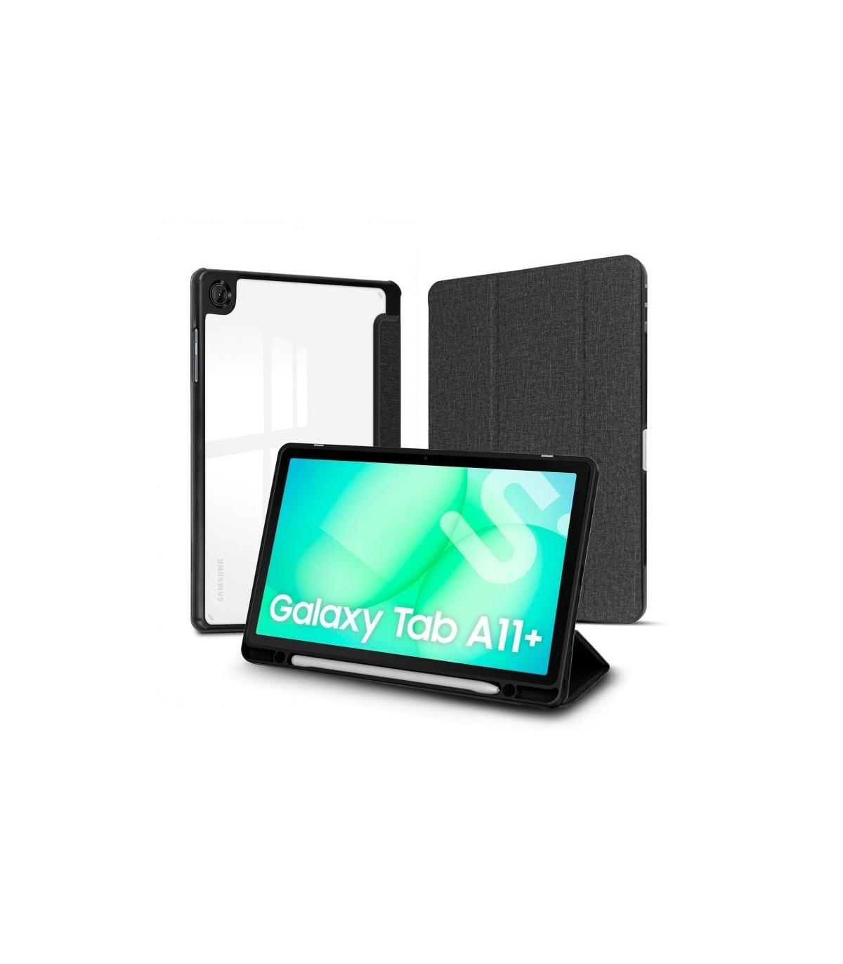 Funda Subblim Clear Shock Case para Samsung A11+/ Negra