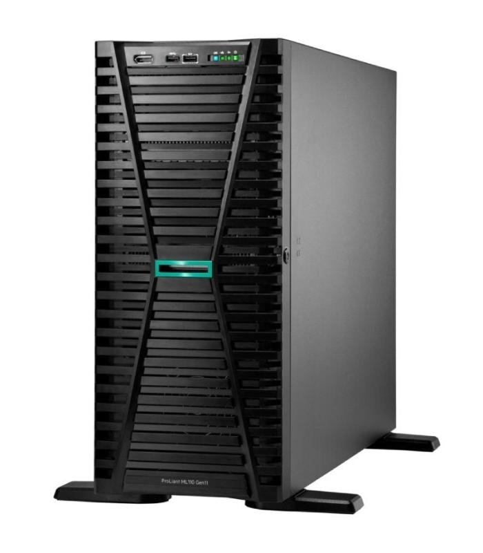Servidor HPE ProLiant ML110 Gen11 Intel Xeon Silver 4510/ 64GB Ram/ 2x 480GB SSD