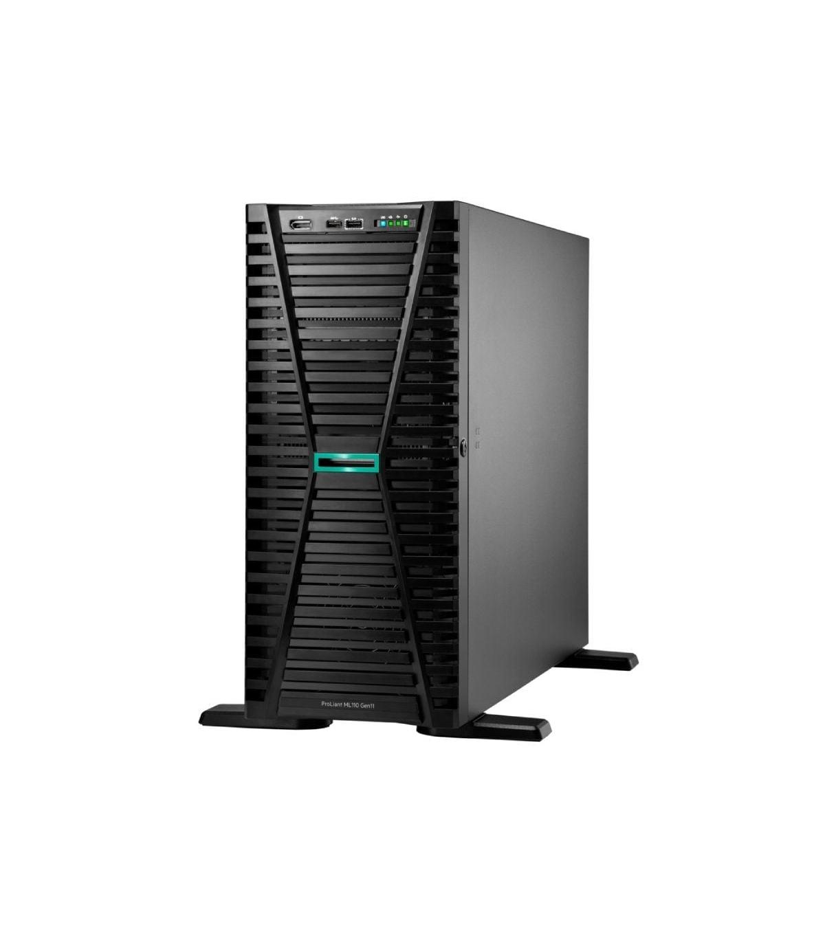 Servidor HPE ProLiant ML110 Gen11 Intel Xeon Silver 4510/ 64GB Ram/ 2x 480GB SSD