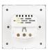 Roseta De Pared Nanocable 10 35 0011  1 Schuko  1 USB Tipo-C  1 USB