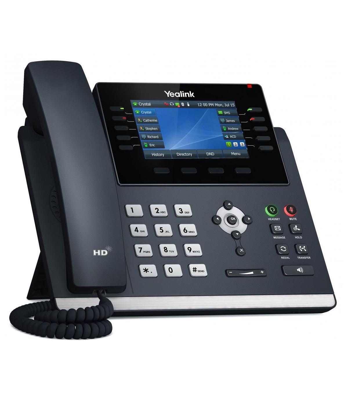 YEALINK SIP-T46U 16 Cuentas, CON PoE