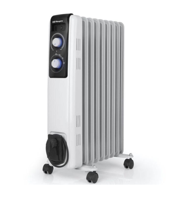 Radiador de Aceite Orbegozo RF 2000 A/ 3 Potencias/ 2000W/ 9 Elementos Calorficos