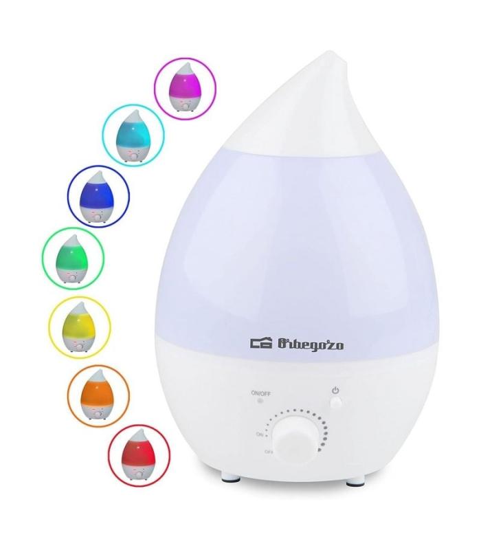 Humidificador Orbegozo HU 2013/ Capacidad 1.3L