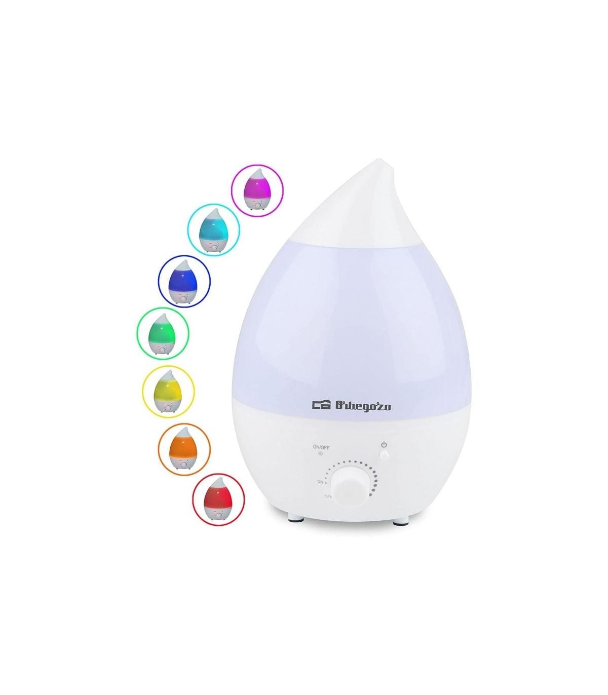 Humidificador Orbegozo HU 2013/ Capacidad 1.3L