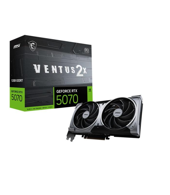MSI GeForce RTX 5070 12G VENTUS 2X OC NVIDIA 12 GB GDDR7