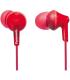 Auriculares Intrauditivos Panasonic RP-HJE125/ Jack 3.5/ Rojos