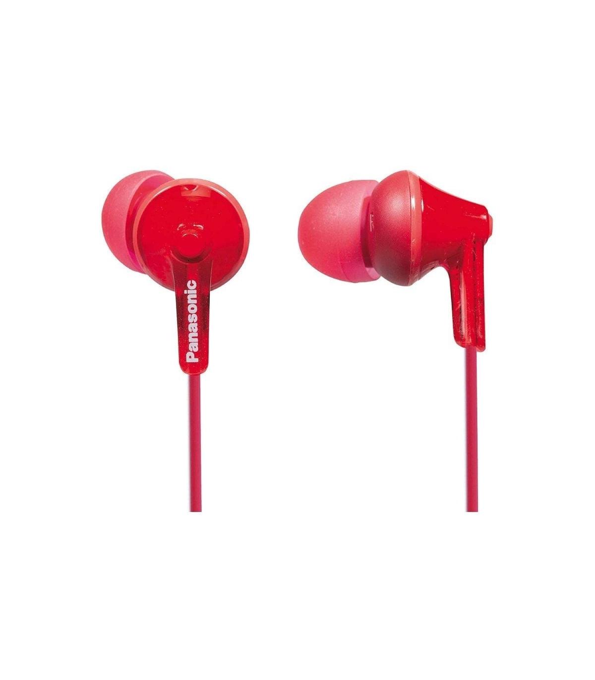 Auriculares Intrauditivos Panasonic RP-HJE125/ Jack 3.5/ Rojos