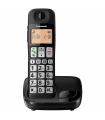 Telfono Inalmbrico Panasonic KX-TGE310SP/ Negro