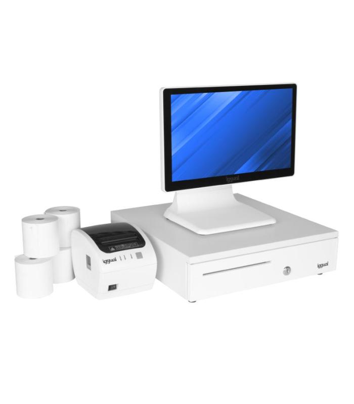 Pack Completo TPV Blanco 15,6" J4125 30PW EASY80W