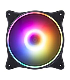 Ventilador Hiditec N18 ARGB  12cm  Negro