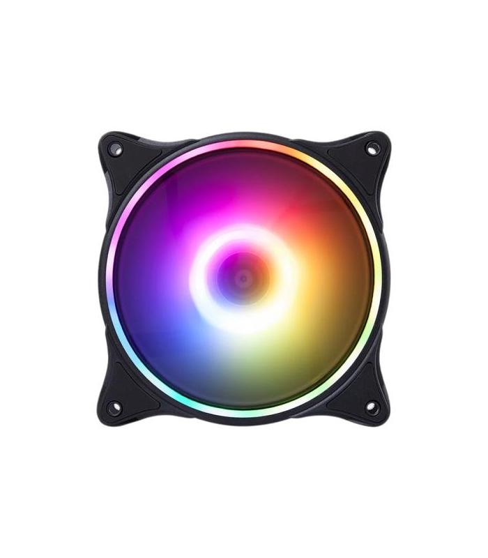Ventilador Hiditec N18 ARGB  12cm  Negro