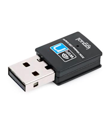 Iggual Adaptador USB Wifi 300 Mbps Mono 2.4GHz