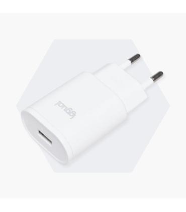 Iggual Cargador De Pared 1xUSB 5V 2A (10W)