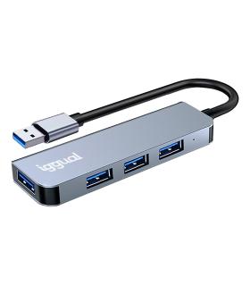 Iggual Hub USB-A 3.0 X 4 Puertos USB-A 3.0