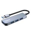 Iggual Hub USB-A 3.0 X 4 Puertos USB-A 3.0