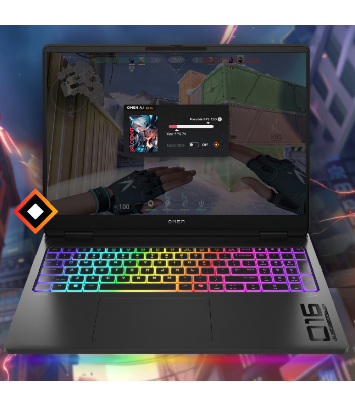 PORTATIL HP OMEN MAX 16-AH0039NS U9 275HX 32GB 1TB RTX5070 Ti 16\" FDOS