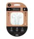 Auriculares Intrauditivos Tech One Tech earTECH TEC1011/ con Micrfono/ Mini Jack 3.5/ Blancos