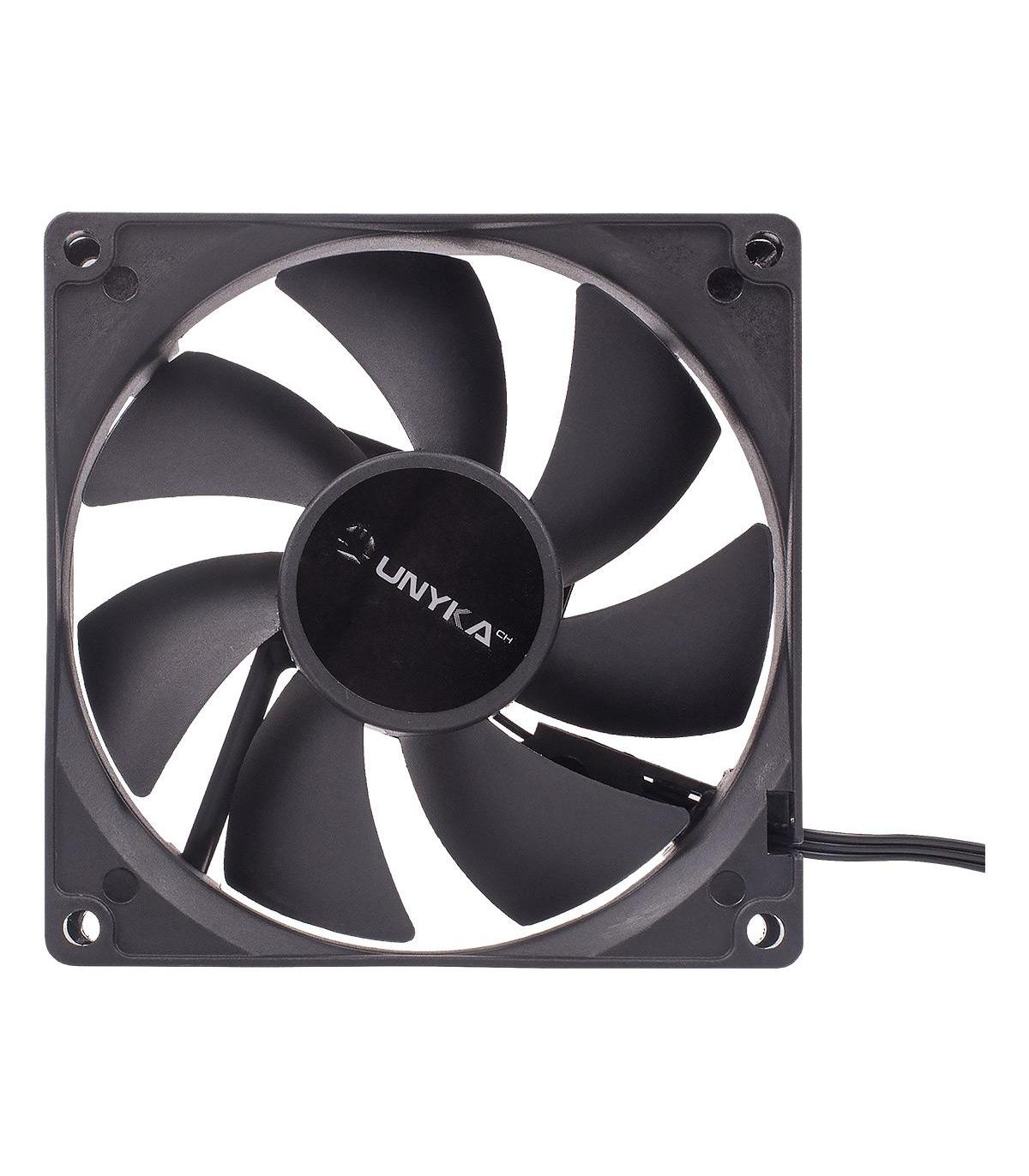 VENTILADOR CAJA ADICIONAL  9X9 UNYKA NEGRO 51789