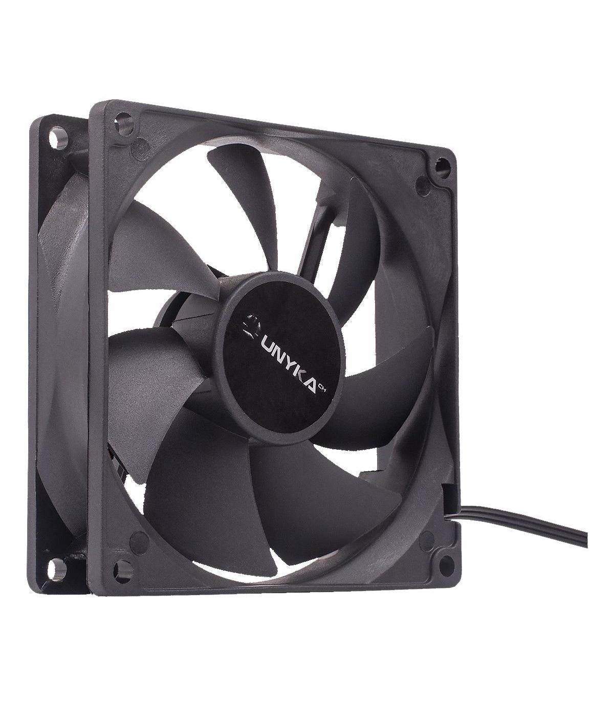 VENTILADOR CAJA ADICIONAL  9X9 UNYKA NEGRO 51789