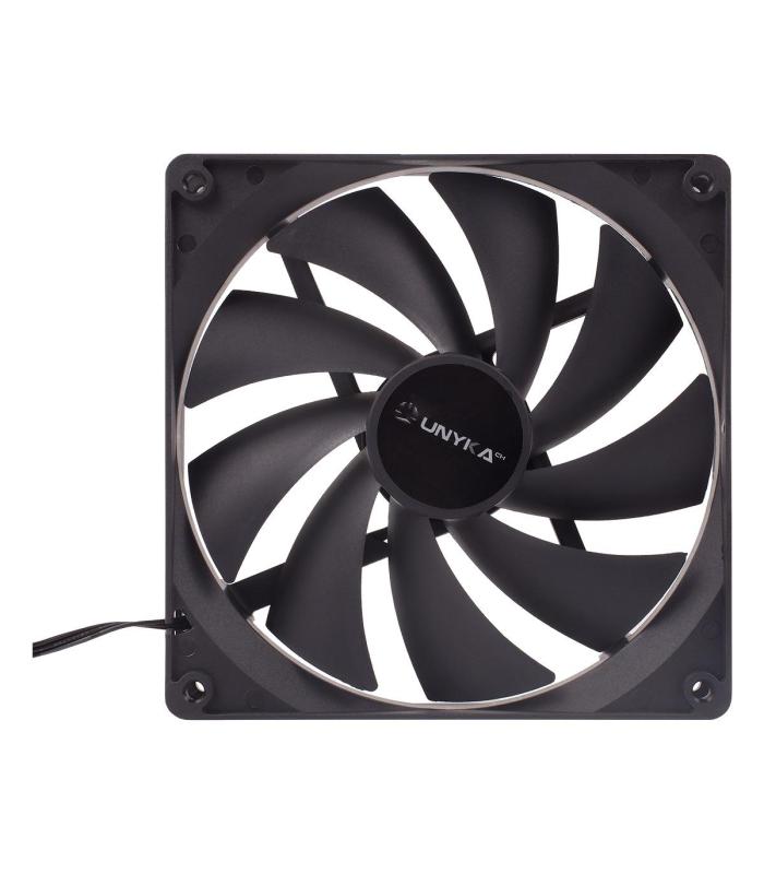VENTILADOR CAJA ADICIONAL 14X14 UNYKA NEGRO 51790