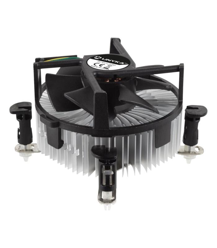 REFRIGERADOR CPU MULTIZOCALO UNYKA INTEL 4PIN 90mm UK532002