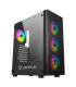 CAJA ATX UNYKA GAMING MIR 100 BLACK VENTANA ARGB(SIN FUENTE)511303